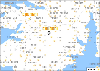 map of Chung-ni