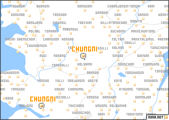 map of Chung-ni