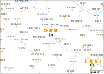 map of Chung-ni