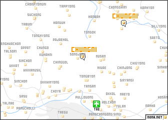 map of Chung-ni