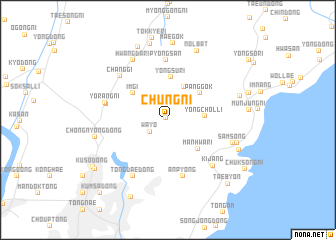 map of Chung-ni