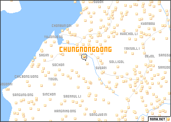 map of Chungnong-dong