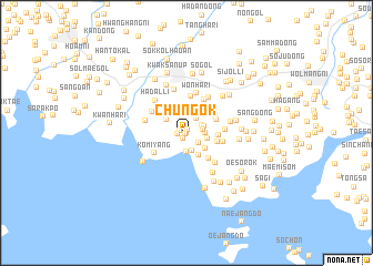 map of Ch\