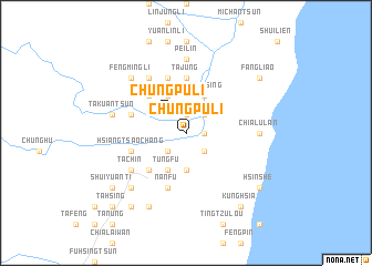 map of Chung-pu-li