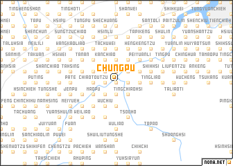 map of Chung-pu