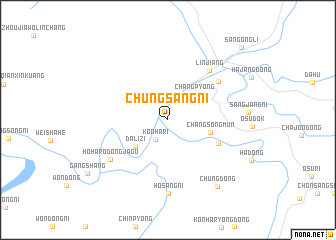 map of Chungsang-ni