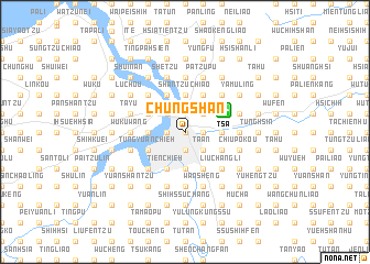 map of Chung-shan