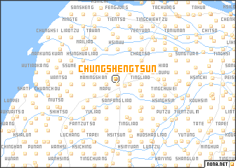 map of Chung-sheng-ts\