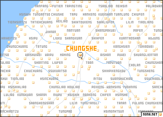 map of Chung-she