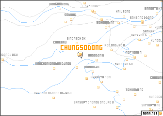 map of Chungso-dong