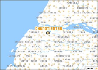 map of Chung-tien-ts\