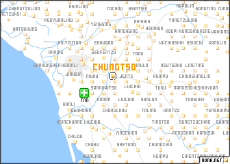 map of Chung-ts\