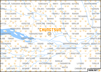 map of Chung-ts\