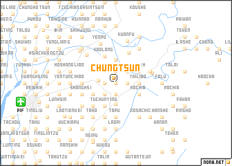 map of Chung-ts\