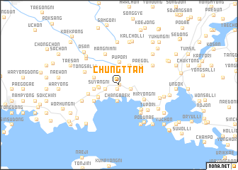 map of Chungttam