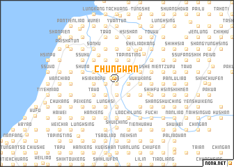 map of Chung-wan