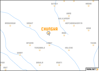 map of Chʼungwa