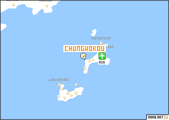 map of Chung-wo-k\