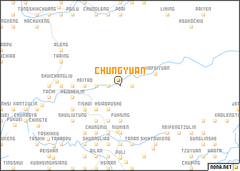 map of Chung-yüan