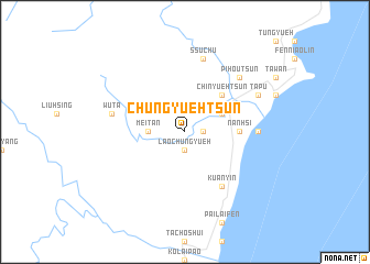 map of Chung-yüeh-ts\