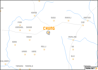 map of Chung