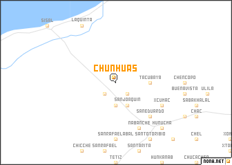 map of Chunhuás