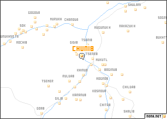 map of Chunib