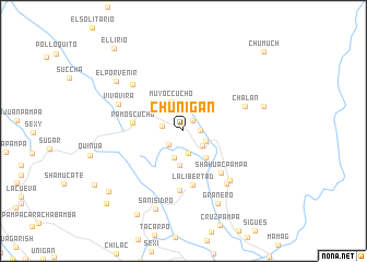 map of Chunigan