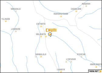 map of Chuni