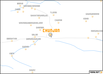 map of Chunjan