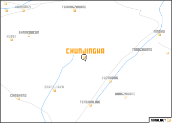 map of Chunjingwa