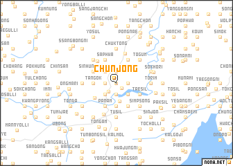 map of Ch\