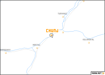 map of Chunj