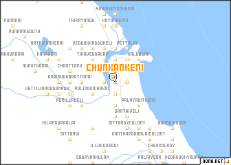 map of Chunkankeni