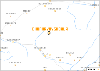 map of Chunkaymyshbala