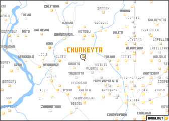 map of Chunkeyta