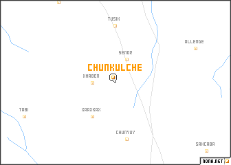map of Chunkulché