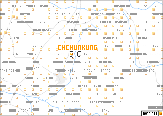 map of Chün-kung