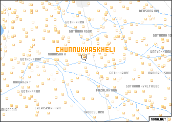 map of Chunnu Khāskheli