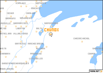 map of Chunox