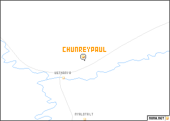map of Chunrey-Paul\
