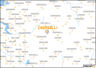 map of Ch\