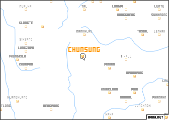 map of Chunsung