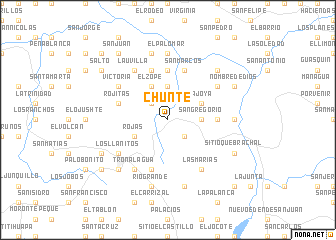 map of Chunte