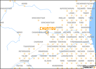 map of Chün-t\