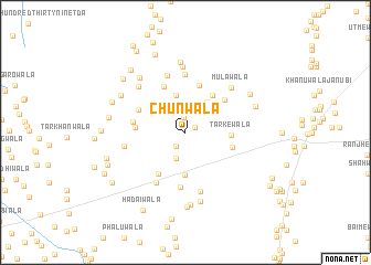 map of Chunwāla