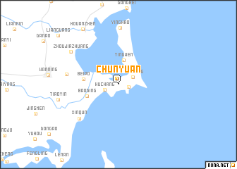 map of Chunyuan