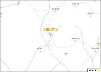 map of Chunyu