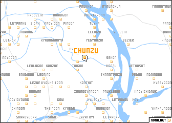 map of Chunzu