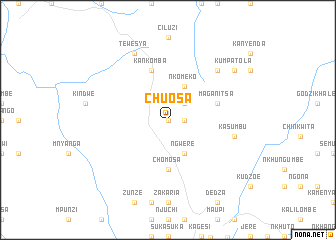 map of Chuosa